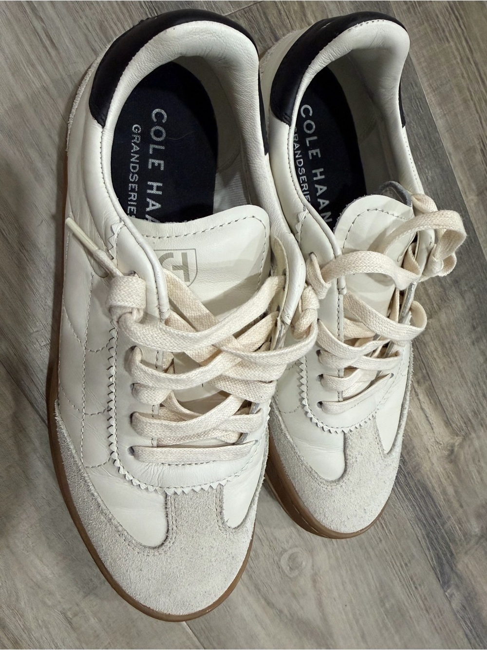 WOMEN'S COLE HAAN GRANDPRØ BREAKAWAY SNEAKER | IVORY / GUM - Picture 5 of 8